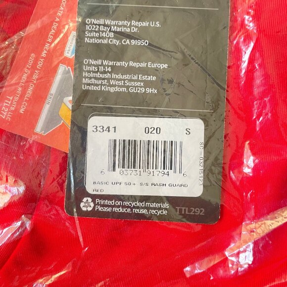 O'Neill Rash Guard UPF 50+ Skins NEW S M Short Sleeve Surf Swim Basic Sun Shirt - Picture 11 of 16